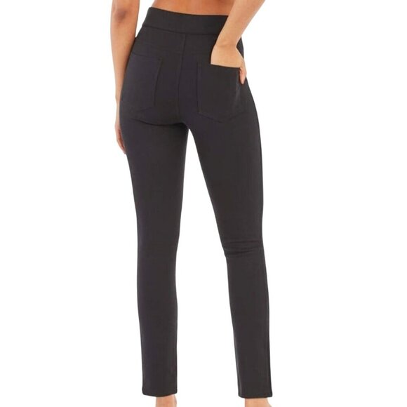Spanx The Perfect Black Ankle Pull On Pants Slimming Career Size M - Picture 4 of 6